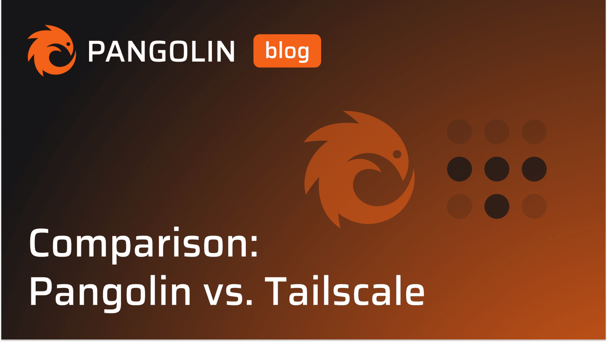 Cover Image for Comparison: Pangolin vs. Tailscale
