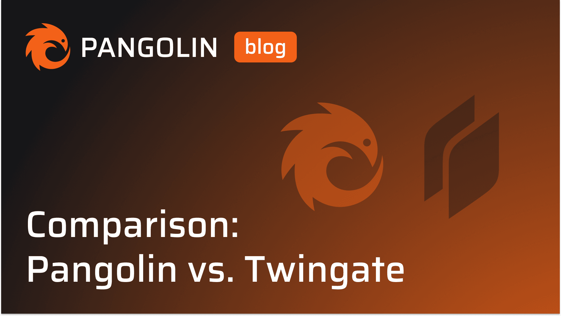 Cover Image for Comparison: Pangolin vs. Twingate